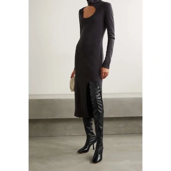 Jimmy Choo Mire 85 Over Knee Heeled Boot - Picture 4 of 7